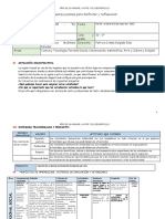 Experiencia de Aprendizaje 01 Tercer Grado 2023