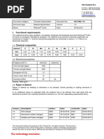 Technical Specification Part 110230577 Tooth - 20-CB-F2 - Flared