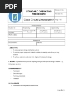 Standard Operating Procedure Cold Chain Management