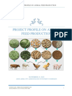 5) Animal Feed, Profile On Manufacturing of Animal Feed