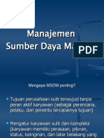 Materi - Fungsi MSDM