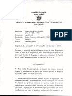 Título Ejecutivo - Si No Se Aporta Título Ejecutivo Debe Negarse El Mandamiento - TS Bogotá