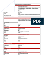 Datos de La Ficha Tecnica