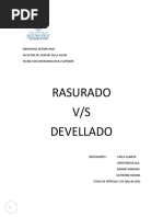 Rasurado Devellado