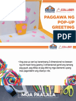 ELMERS Pop Up Greeting Card Workshop For Pandayan - 2023 Version