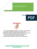 TMJ Anatomy and Disorder