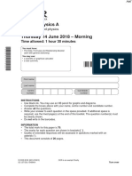 June 2018 QP - Paper 3 OCR (A) Physics A-Level