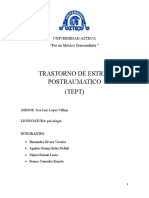 Investigación Del Trastorno de Estrés Postraumático