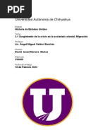 2.1 Surgimiento de La Crisis en La Sociedad Colonial