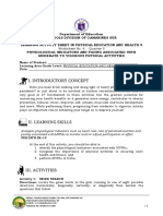 Las 3.6 - Hope 4 - Physiological Indicators and Pacing Associated With Moderate To Vigorous Physical Activities