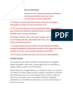 Nuestro Consuelo Sobre Los Que Han Muerto en Cristo.