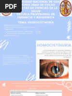 HOMOCISTINURIA