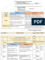 ESPAÑOL Plan para Multigrado. S2