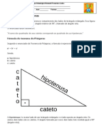 Introdução A Teorema de Pitagoras