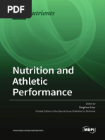 Nutrition and Athletic Performance