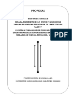 Contoh Proposal Solar Cell KemenDes 2019