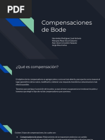 Compensasiones de Bode