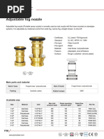 F50 Adjustable Fog Nozzle