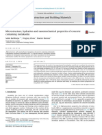 Microstructure, Hydration and Nanomechanical Properties of Concrete Containing Metakaolin