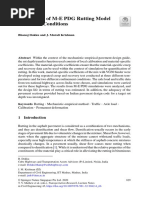 Calibration of M-E PDG Rutting Model For Indian Conditions