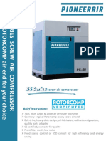 PIONEERAIR RS Screw Air Compressor