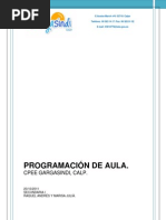 Programación de Aula