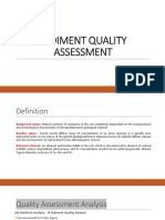 Sediment Quality Assessment