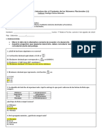 Prueba Decimales y Fracciones 7mo