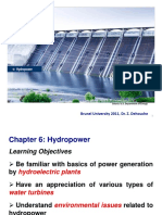 ME5521 Chapter6 HydroPower 2012