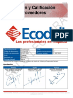 P-COM-002 Evaluacion y Calificación de Proveedores (VV)