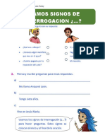 Signos de Interrogación y Exclamación