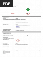 SDS Botella de Calibración Nitrogeno