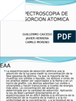 Espectroscopia de Absorcion Atomica