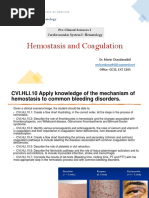 Hemostasis AUA F2023 - Student's