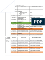 Jadwal Kegiatan Iht