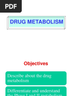 Drug Metabolism and Elimination