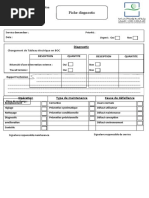 Fiche Diagnostic