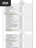 Checklist Arch