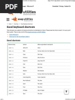 ASAP Utilities For Excel - Excel Shortcuts - A List of Excel's Shortcut Keys - Excel Tips-1