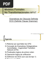 Clases 13 - DCG Gramáticas de Claúsula Definida