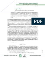 Disposiciones Generales: Boletín Oficial de La Junta de Andalucía