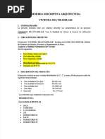 PDF Memoria Descriptiva Arquitectura - Compress