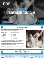 13 Reps Strength Program