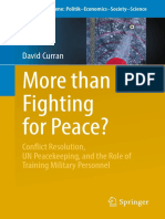 More Than Fighting For Peace?: David Curran