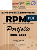 RPMS Portfolio 22 2023