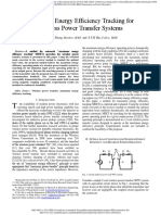 Maximum Energy Efficiency Tracking For Wireless Power Transfer Systems