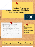 Keterampilan Pendamping Menangani KBG Pada Penyandang Disabilitas