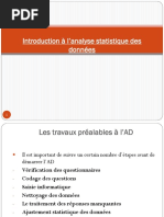 Analyse Des Donnães