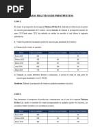 SEMANA 9 CASOS PRACTICOS PRESUPUESTOS Maestro