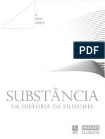 Substância Na História Da Filosofia